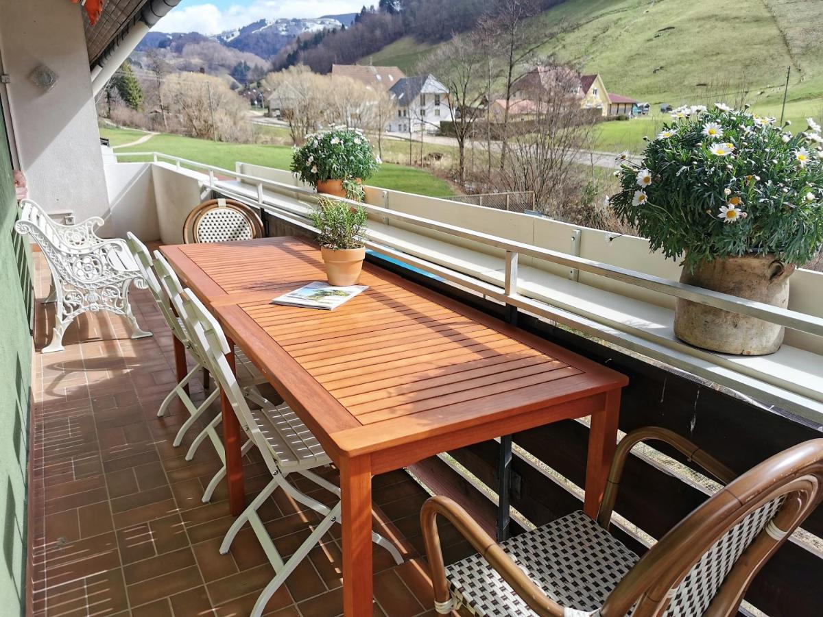 Ferienwohnung Vogelsang Im Schwarzwald Münstertal Dış mekan fotoğraf